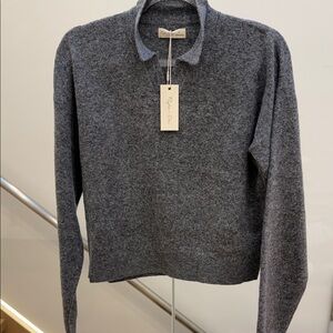 Rylee + Cru Charcoal Crewneck Sweater 
Size 12 Teen girl